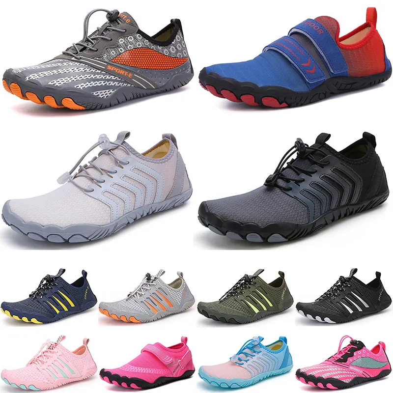 Men Women Sports Swimming Water White Grey Blue Pink Outdoor Beach Shoes 046