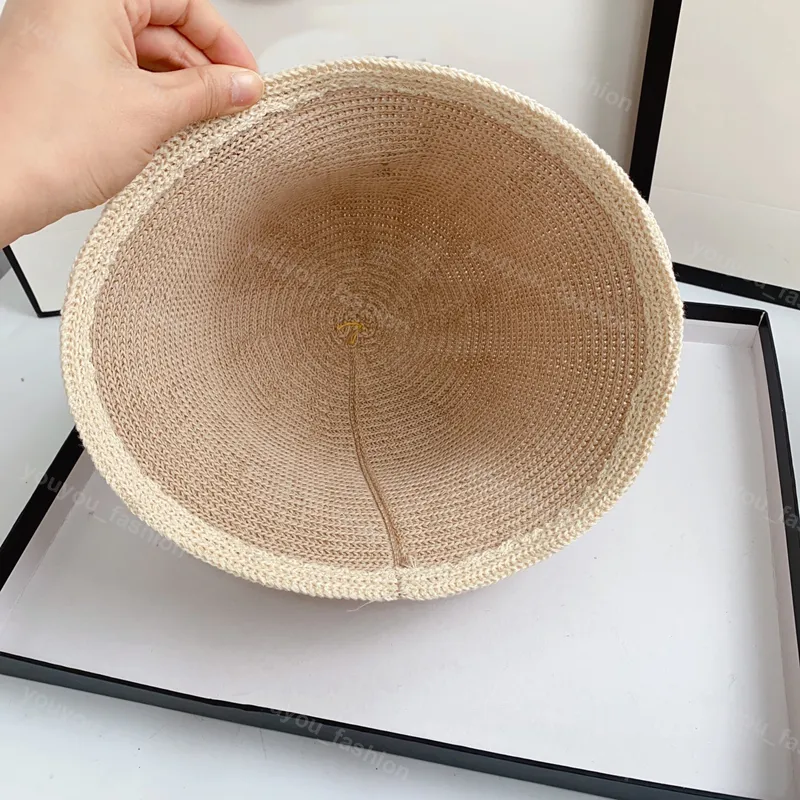 Luxury Bucket Hat Designer Knit Hats And Caps Y Letter Casquette Dress Beanies Beach Sunhats For Women Mens 2023