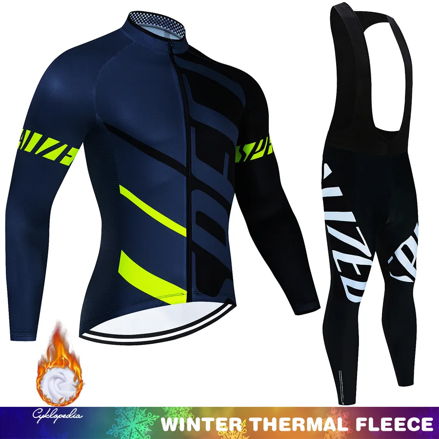 Radtrikot-Sets, Winter-Thermo-Fleece-Pro-Radtrikot-Set, Mountian-Fahrradbekleidung, Ropa Ciclismo, Rennrad-Bekleidung, Radsport-Set 230224