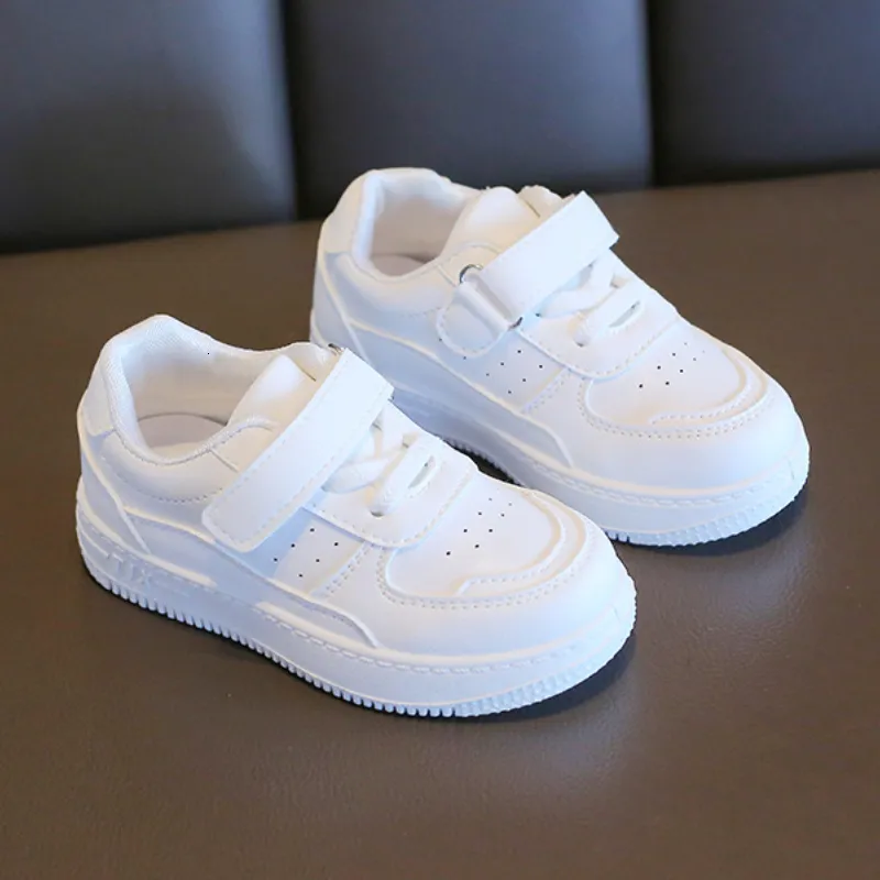 Sneakers Comfortable Kids White for Boys Girls Running Tennis Shoes Student Lightweight Sport Athletic Casual Walking Shoe 21 38 230224