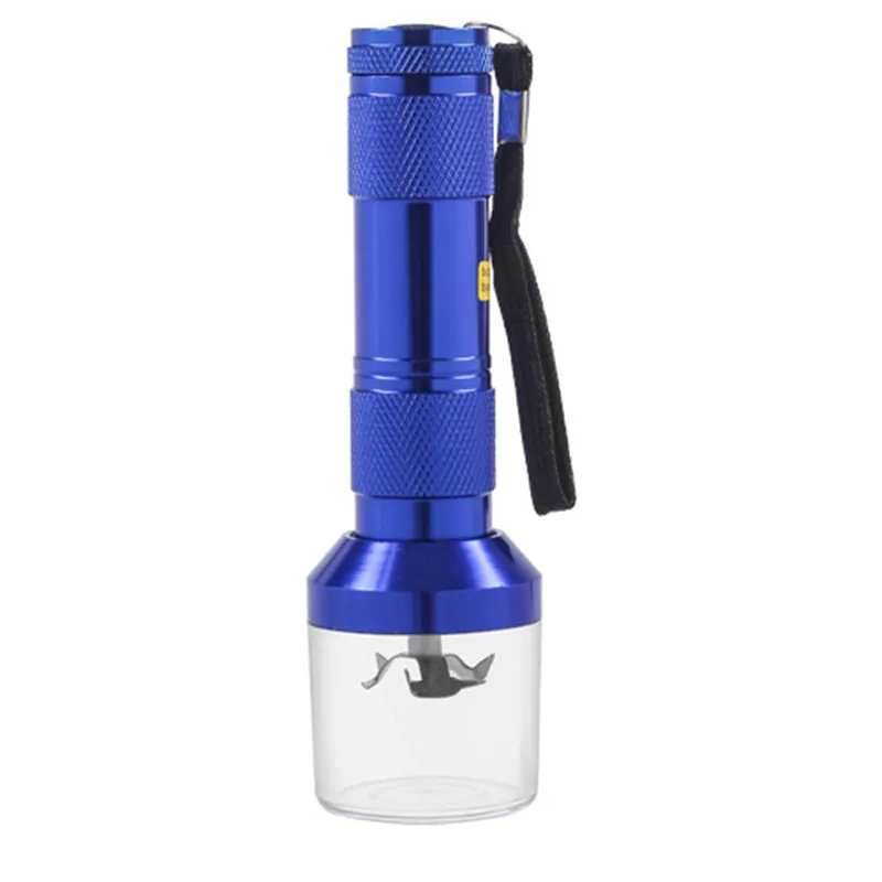 Smerigliatrice Elettrica Portatile In Alluminio Per Erbe Spezie Tabacco Nero USB