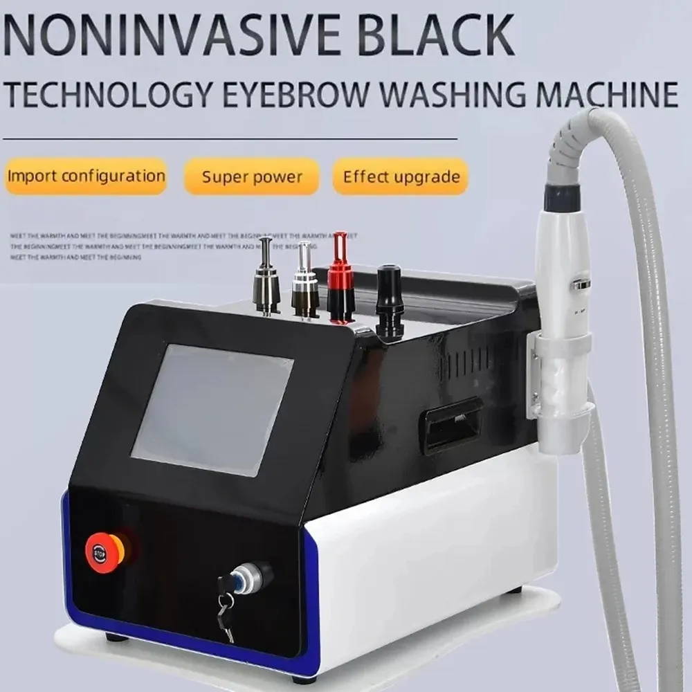 Taşınabilir Picosaniye Lazer Dövme Çıkarma Makinesi Pico 532Nm 1064nm Pigment Cilt Gençleştirme Güzellik Salonu için Çıkarma