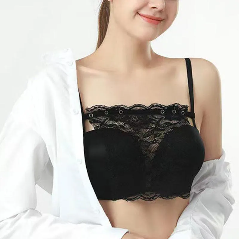 Womens Quick To Fit Lace Bras And Bustiers Size With Clip On Pad, Camisole  Bra Insert, Wrapped Chest Overlay, Modesty Panel, Anti Exposure, And One  Piece Tube Tubes From Gaoshangs, $18.49