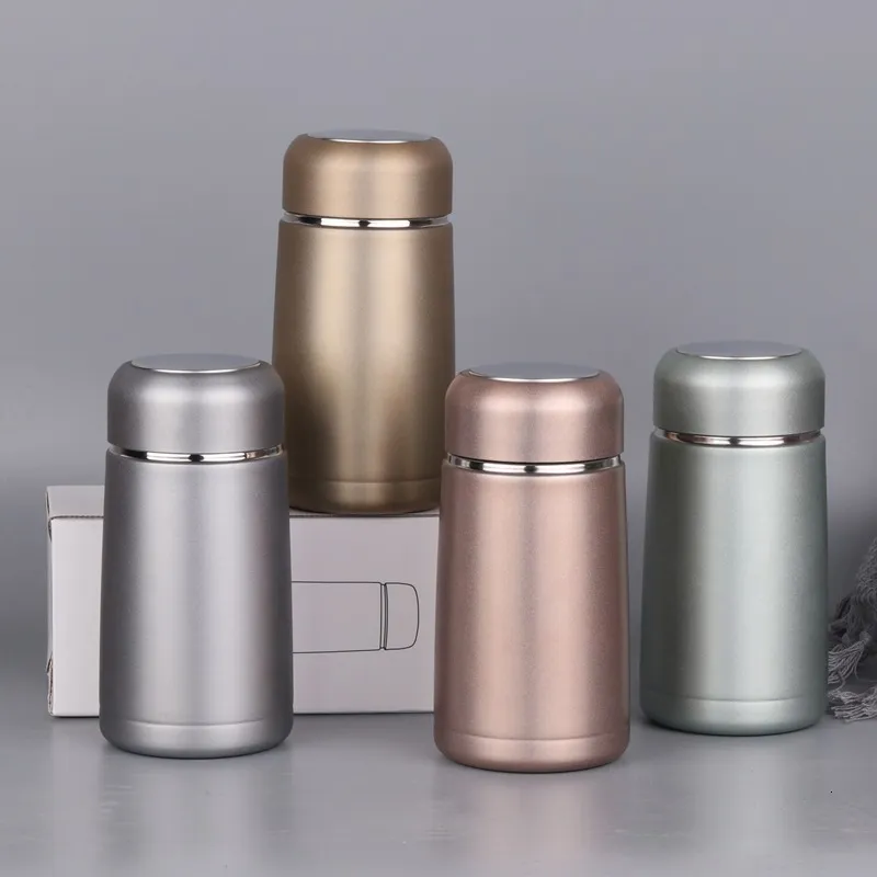 Thermos 320ML Mini Cute Coffee Thermos Thermos da viaggio in acciaio inossidabile Bottiglia d'acqua Thermos Tazze e tazze 230224