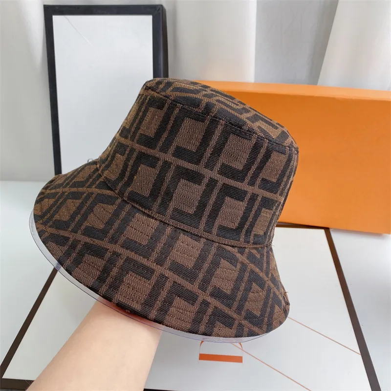 Designer Bucket Hat Fashion Unisex Classic Summer Visor Cap Double Sided Fisherman Hats For Men Womens Letter Ball Caps