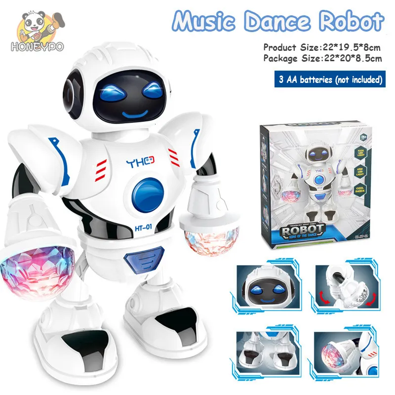 Musical sales robot toy