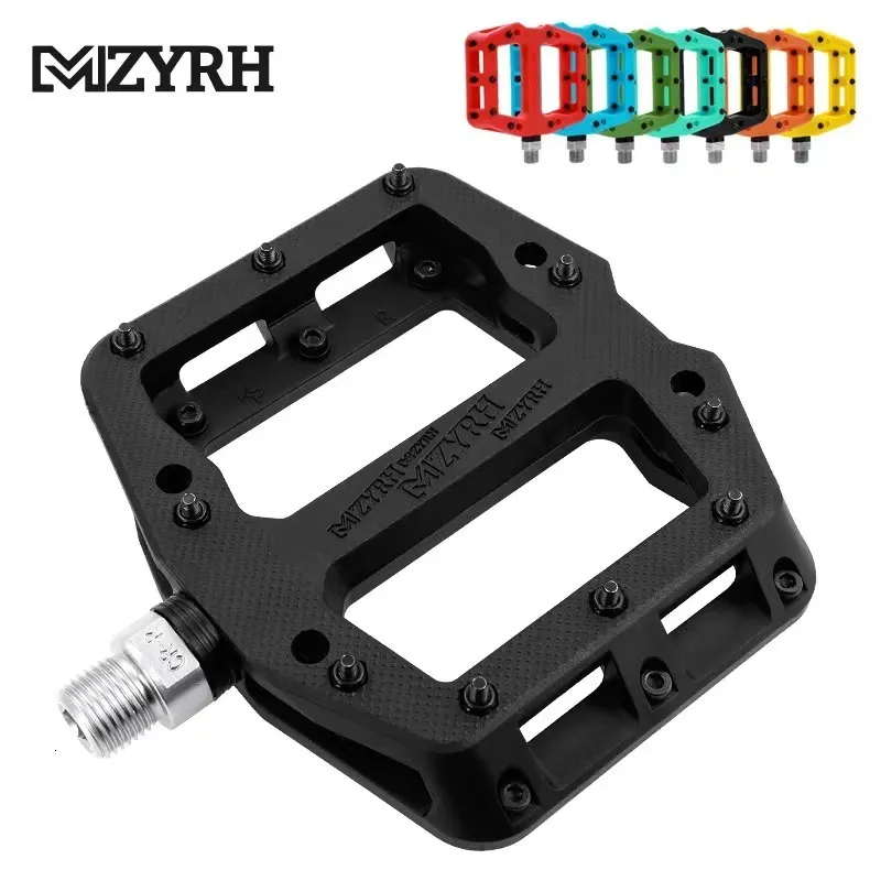 Groupes de vélo MZYRH 3 roulements scellés pédales de vélo en nylon route Bmx vtt pédales de vélo ultralégers antidérapants pédales de vélo imperméables MZ-926 230224