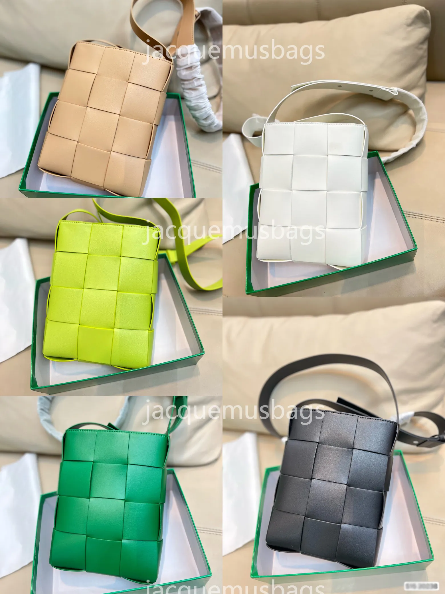 Brick Candy Cassette Phone Bag Designer Luxury Oblique Straddle Bags Venetas Female Cassette New Small Square Bag With Color Size22-16cm