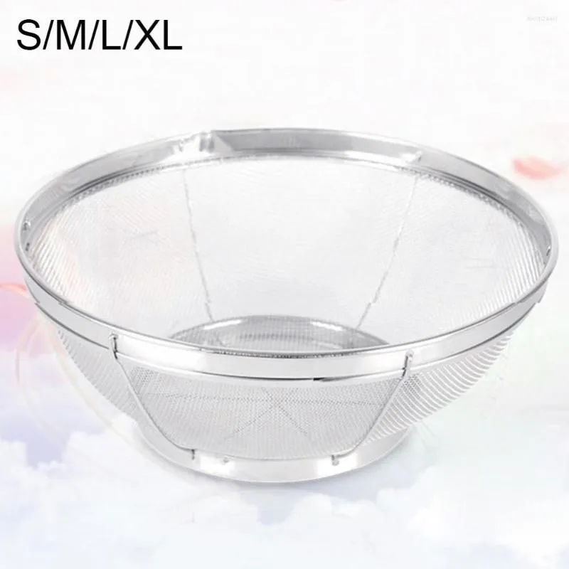 Bowls Kitchen Rice Sieve Washing Bowl Vegetables Cleaning Strainer Drain Basket