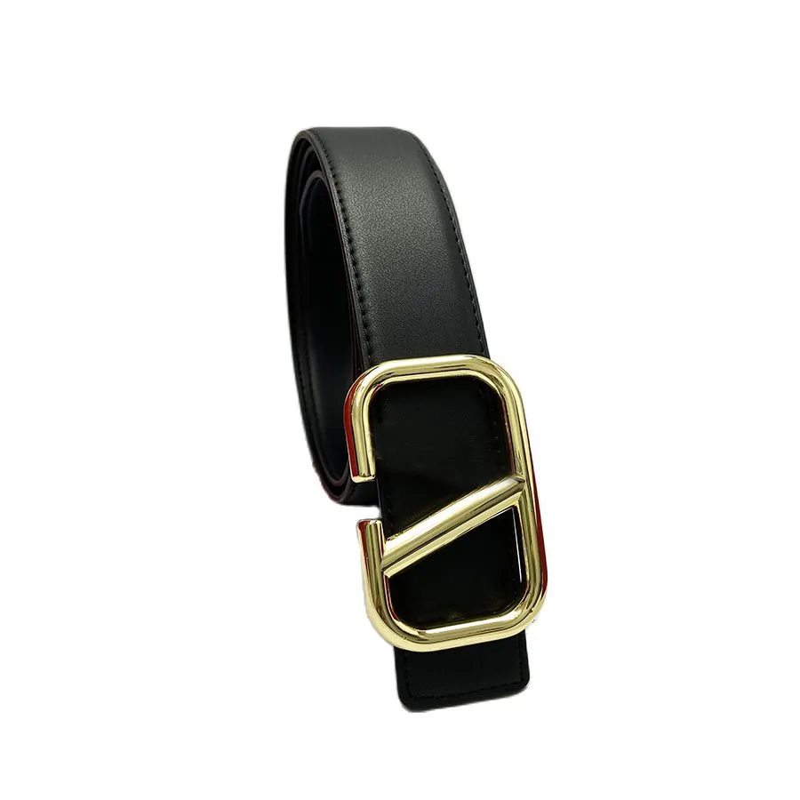 High Fashion Belts voor heren zwarte tailleband luxe designer riem goud gladde gesp cintura breedte 38 mm vrouwen zilveren casual cinture nieuw