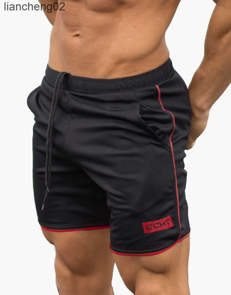 ECHT masculino impresso casual ginásio atlético lazer calças curtas masculino ao ar livre fiess shorts boardshorts w0225