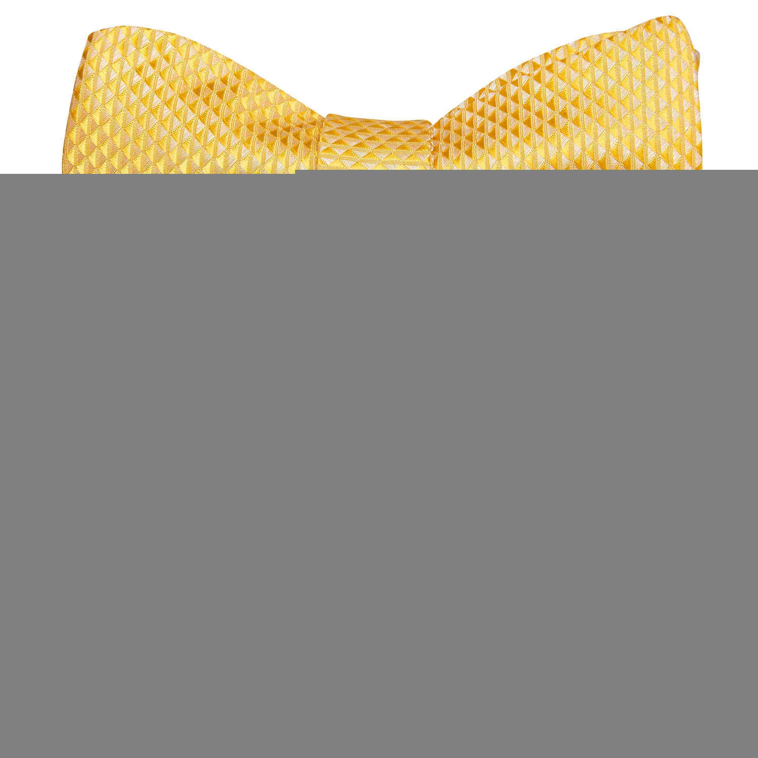 Neck Ties Fashion Yellow Solid Men's Bow Ties Wedding Party Groom Bowknot Brooch Pin Set 100 Silk Butterfly Gravatas Gift For Men DiBanGu