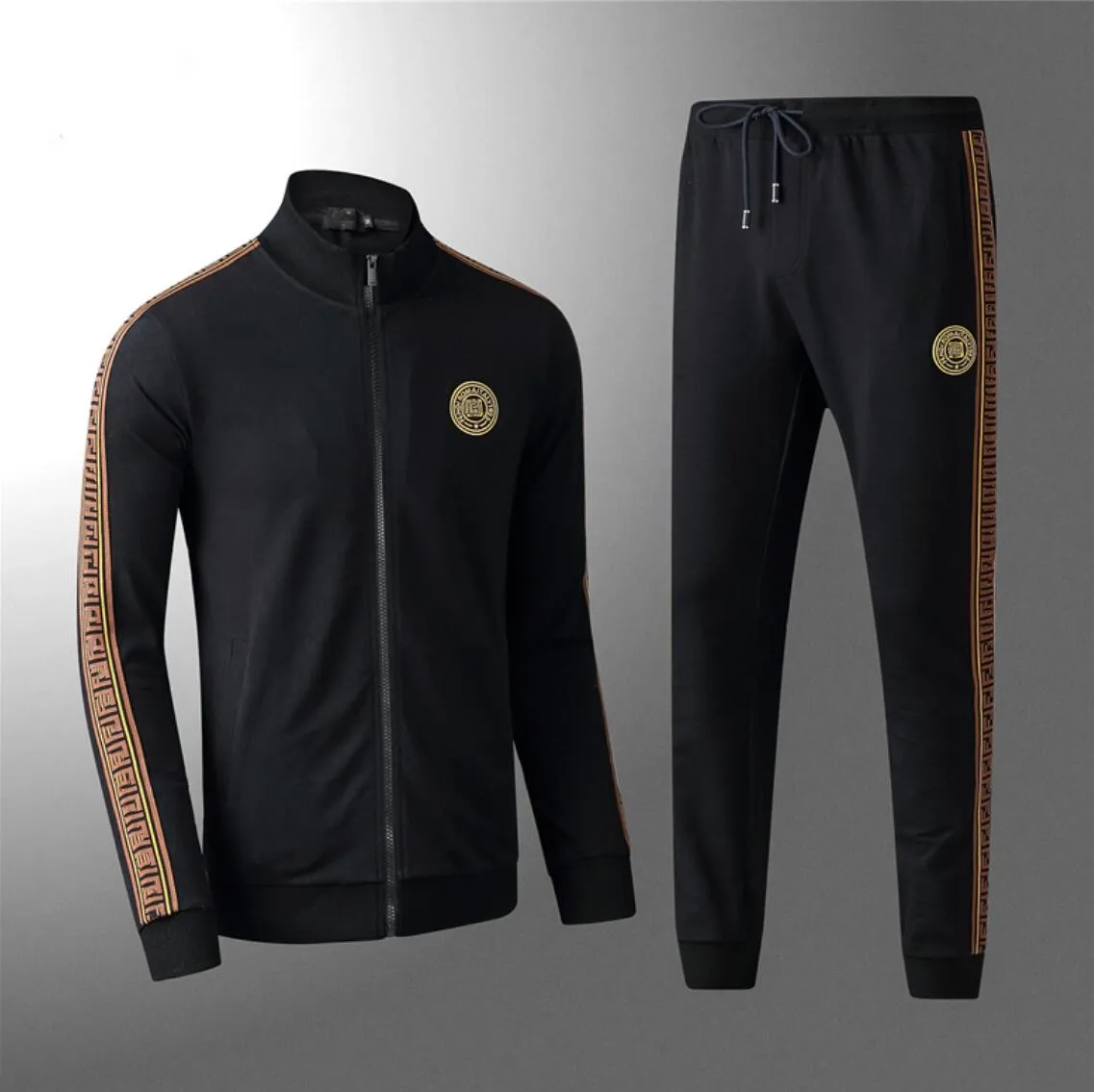 New Men Tracksuit Sweat Suits Sports Suit Men Hoodies Jackets Tracksuits Jogger Suits Jacket Pants Sets Men Jacket Sporting Suit sets M-3XL-F362655