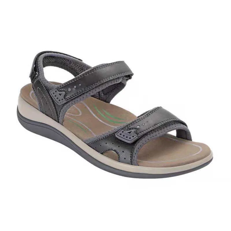 Sandalen 2022 Sommer Neue Casual Bequeme Flache Fisch Mund Hohl Frauen Sandalen Outdoor Strand Sport Geöffnete Zehe Turnschuhe Alias Mujer Z0224