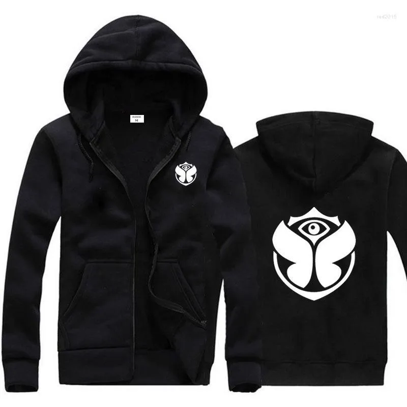 Sweats à capuche pour hommes 2023 Sweat à capuche Tomorrowland Rock Music Cardigan Veste à capuche