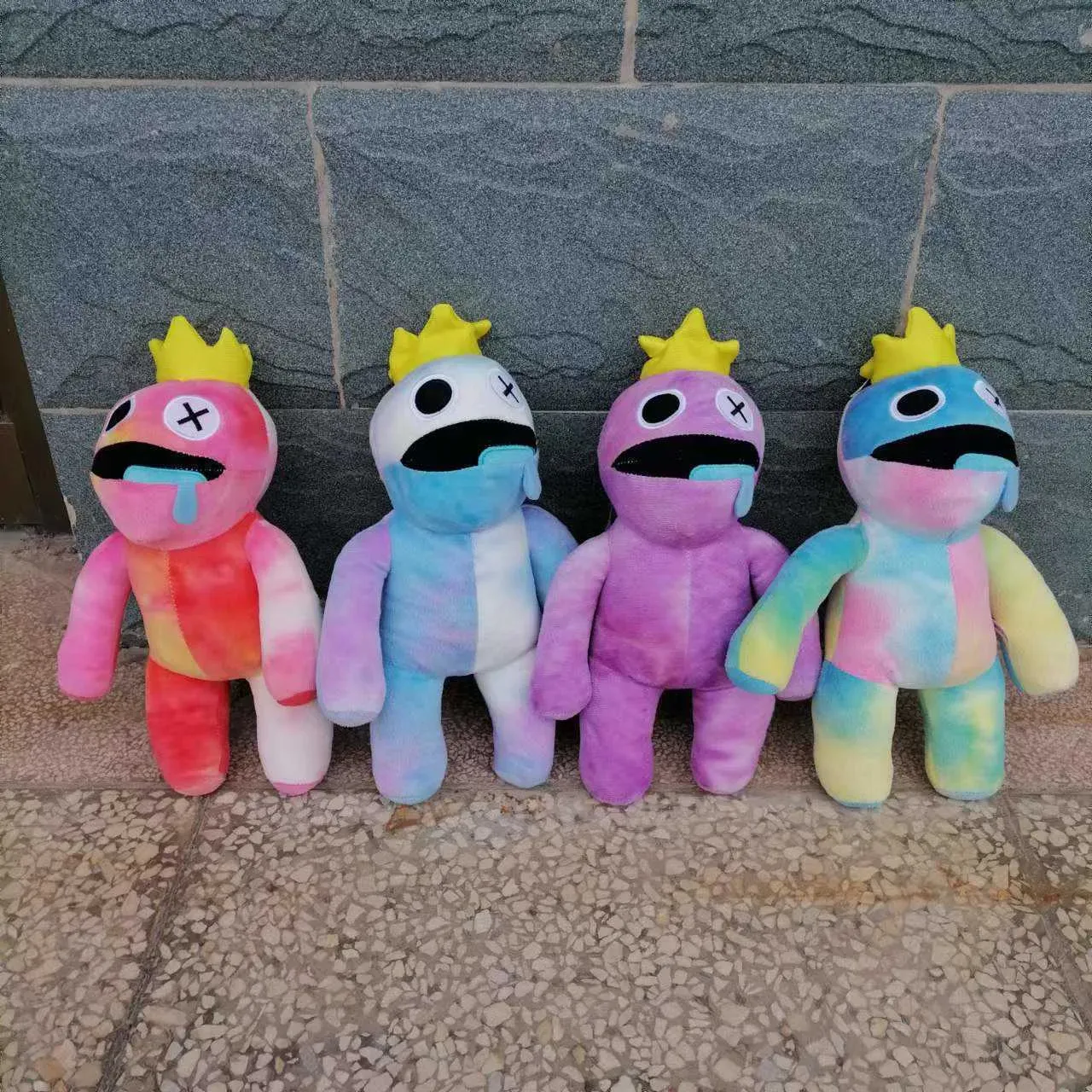 Rainbow Friends Set of 8 People From Roblox Custom Building 