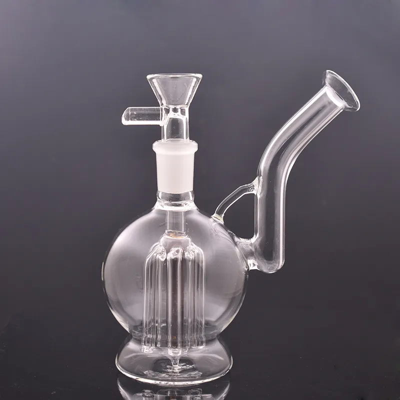 Partihandel HOOPHS GLASS OLJE BURNER BONGS MED ARM TREE PERCS MATRIX PERCOLATOR VATER PIPER DAB RIGS Tjock Reting Bubbler With 14mm Man Glass Oil Burner Pipe Billigast