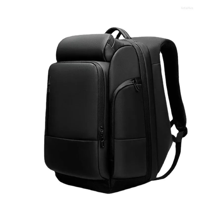 Backpack Men's Bag Travel Large Capacity Waterproof Multi-pocket Business Storage USB Laptop