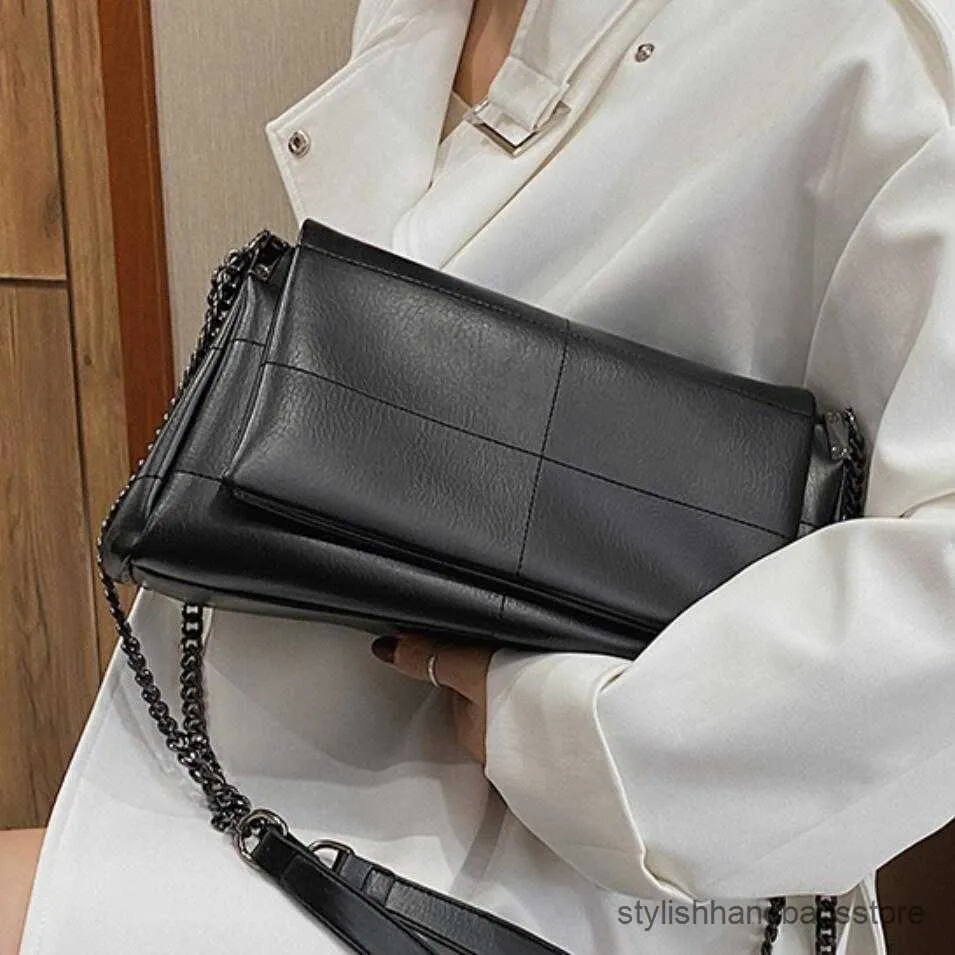 Casual Chain Crossbody Bags for Women 2021 Fashion New High Quality Pu Leather Women's Designer Handbag Shoulder Messenger Bag Q1206
