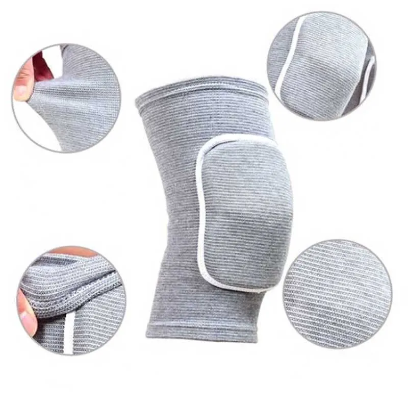 1PRS Knädyna Support Dreatoble Sleeve Brace Protector Guard för att köra Dancing Gym Workout Sports