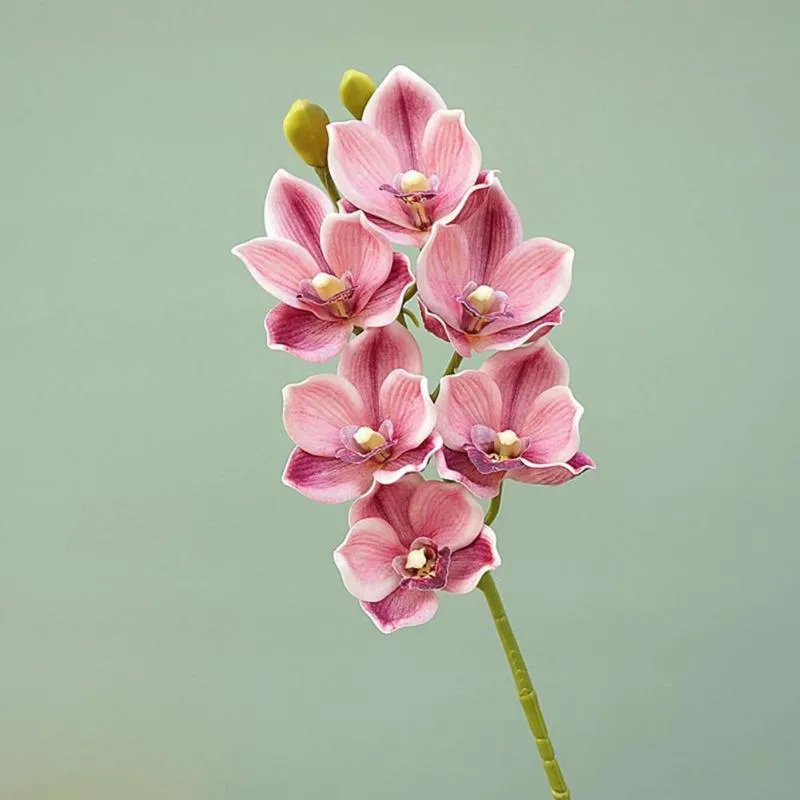 Dekorativa blommor kransar bärbara vacker bra visuell effekt simulering blommor pastoral charmig bröllop dekorekorativ