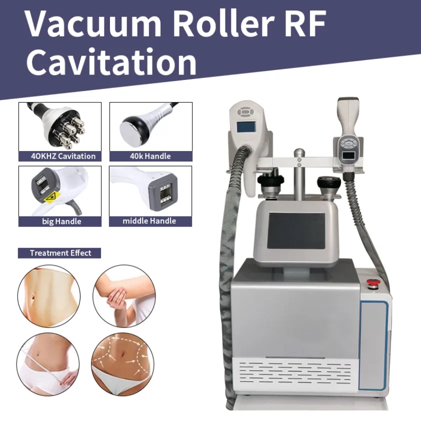 Machine amincissante à rouleau RF sous vide N8, taille du ventre, réduction du poids, Cavitation 40k, raffermissement de la peau, équipement de beauté 126