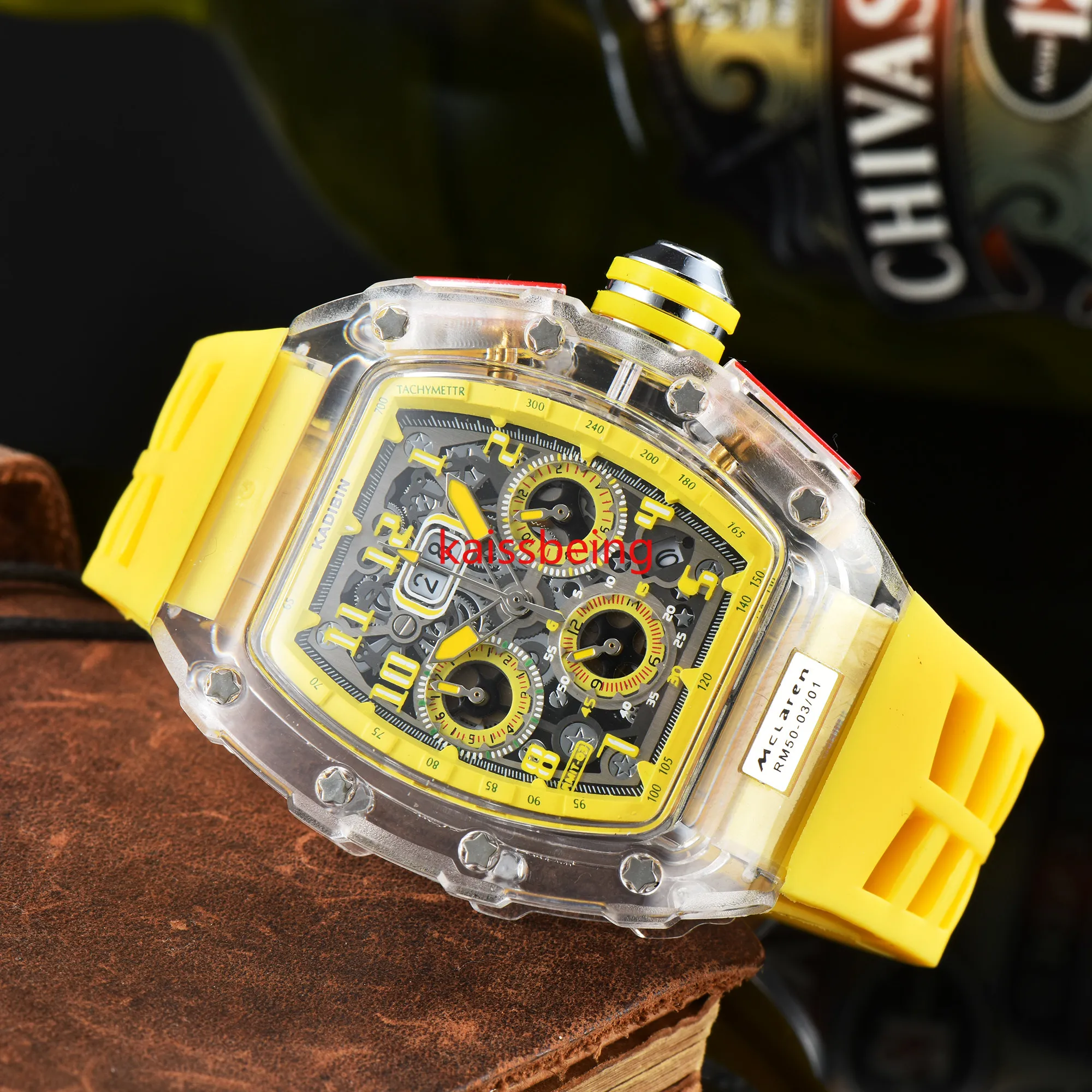 2023 Watch Casual Fashion Men's Quartz Watch Super Invincible Date Men's Watch Wholesale Watches