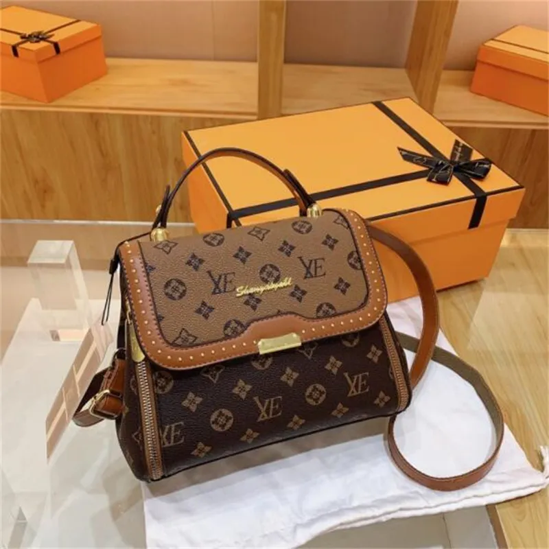 2023 Femme Designer De Luxe De Mode Vintage Sac Sacs À Bandoulière Sac À Main Selle Bagss Highs Qualité Bandoulière Sac À Main Poche Livraison Rapide