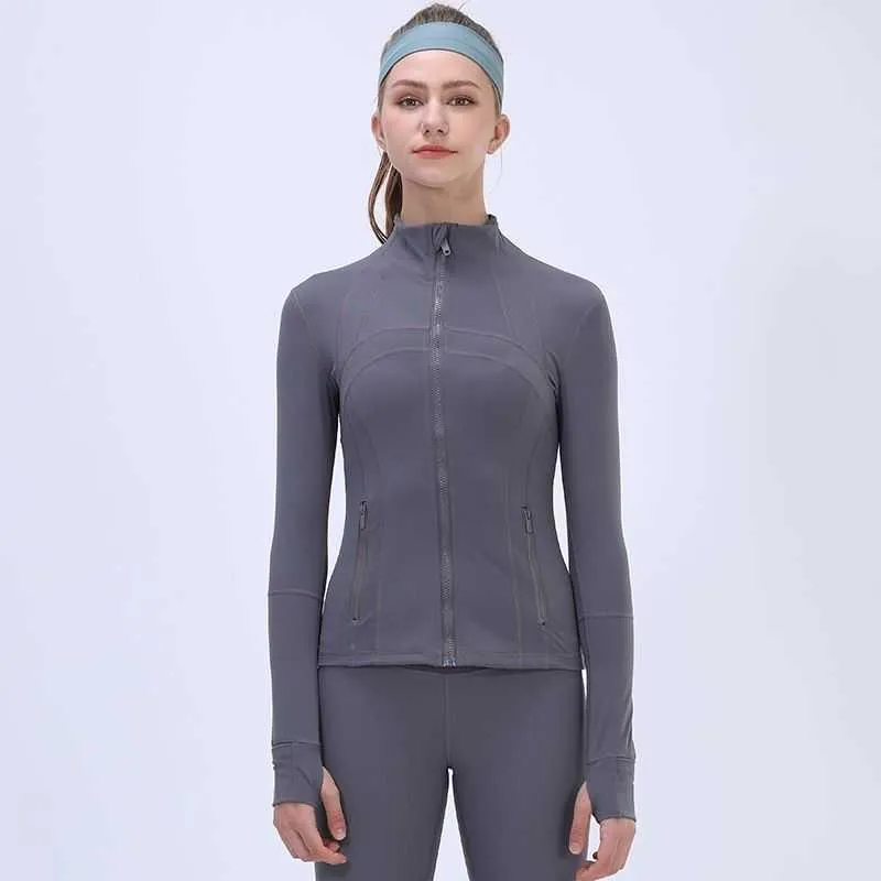 Felpe con cappuccio Giacca Yoga Define Wear Giacche Felpe Lululemens Donna Designer Giacca sportiva Cappotti Fitness Felpe con cappuccio Scuba Chothing Long Nmnc P2T2