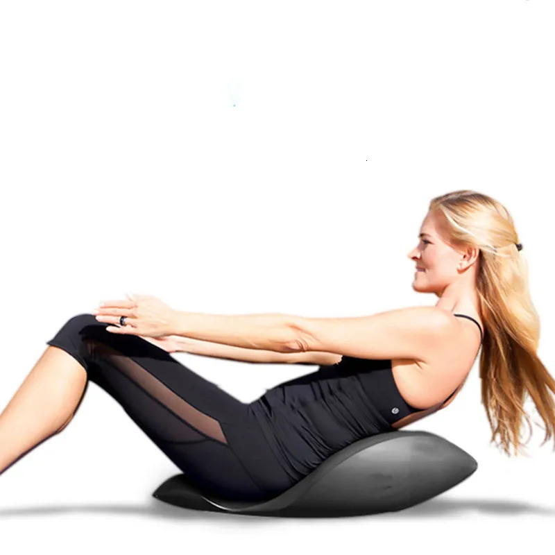 Yogamattor bågbåge Bending Cervical Vertebra Fitness Equipment Little Dolphin Back Core Balance Trainer Pilates Spine Rätt 230225