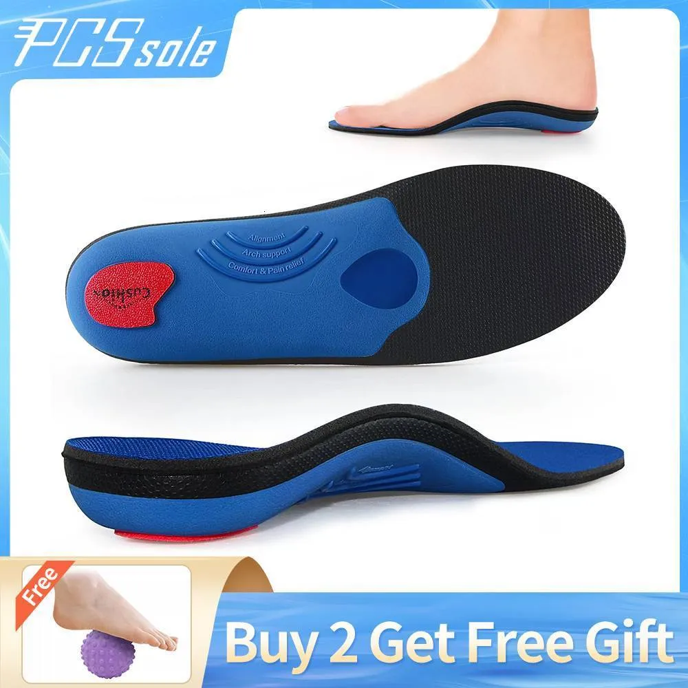 Schoenonderdelen accessoires PCSSole platte voeten ART -ondersteuning orthopedische insoles Men vrouwen plantaire fasciitis hiel pijn ortic insole gymschoenen schoenen inzetstukken 230225