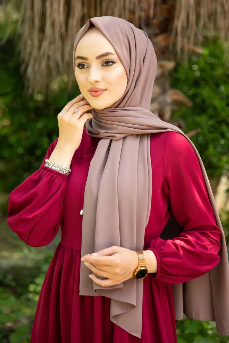 Ubranie etniczne Medina jedwabny szal moda modalna bawełniana koszulka hidżab szalik