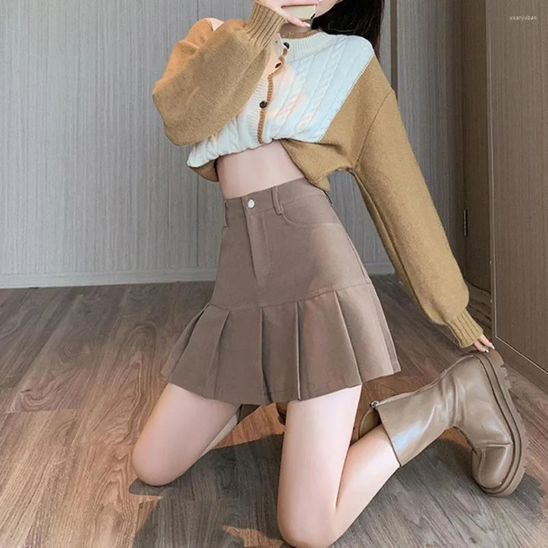 Skirts Size S XL Punk Y2K Mini Pleated Skirt Ladies Women Teens