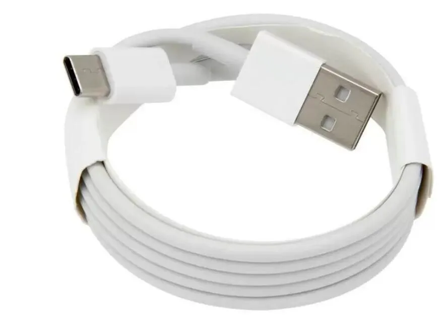 H￶ghastighet USB -kabel Fast Charger Micro USB Type C Laddningskablar 1 m h￶g kvalitet f￶r smarttelefondata Sync -kabel