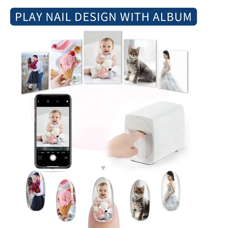 Print Anything On Your Nails With This Nail Art Machine From Korea!, Nail  Painting Machine - valleyresorts.co.uk