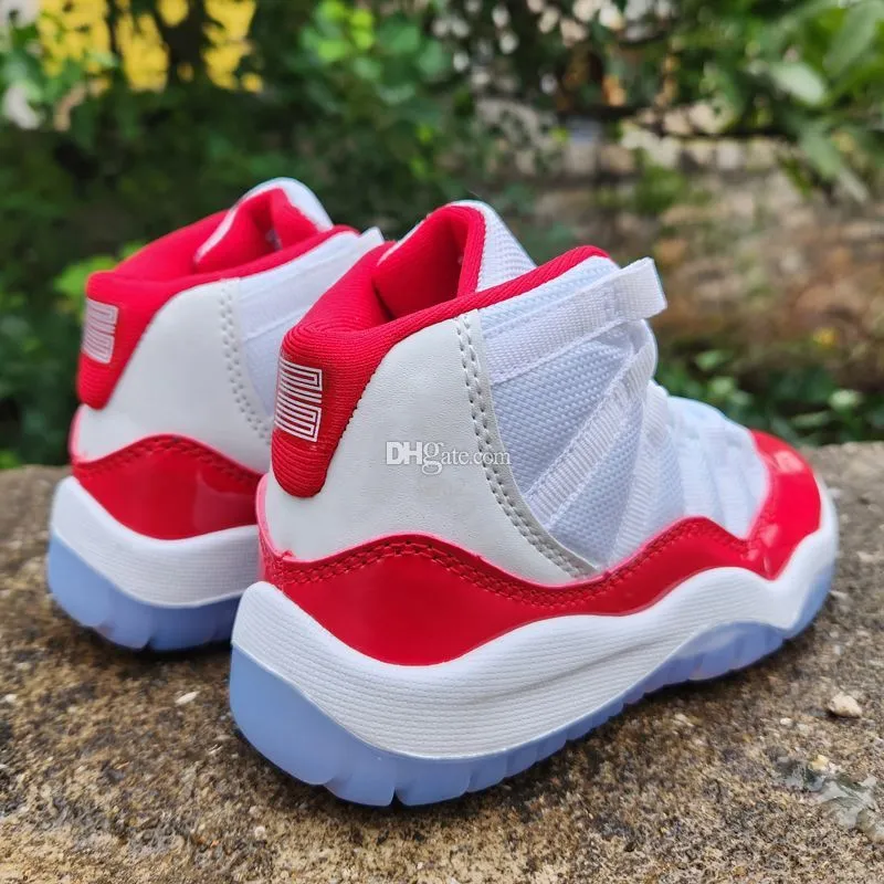 Toddlers Jumpman 11 Retro Basketball Shoes In Gym Red And Cherry