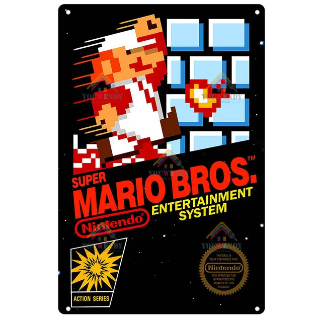 Space Invaders Arcade Metal Wall Plaque - Retro 6x8 Inch Man Cave Decor 4 thumbnail image