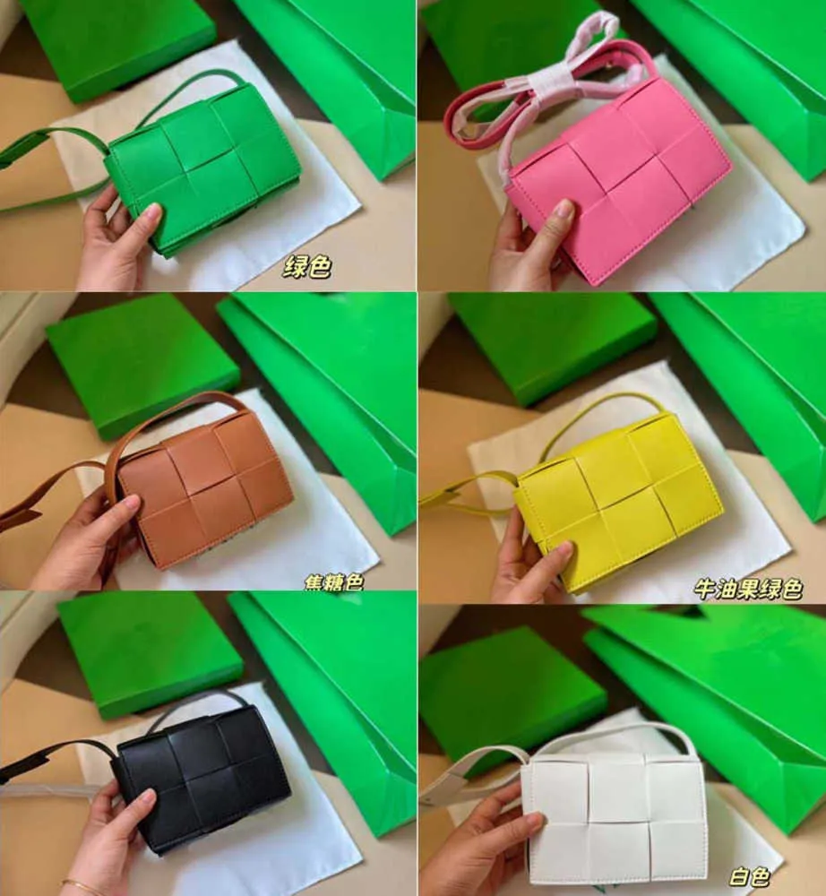 Hochwertige Kassettentaschen aus echtem Leder für Damen und Herren, Umhängetaschen, Luxus-Designer-Einkaufsbrieftasche, originelle Hüllen, Kartentaschen