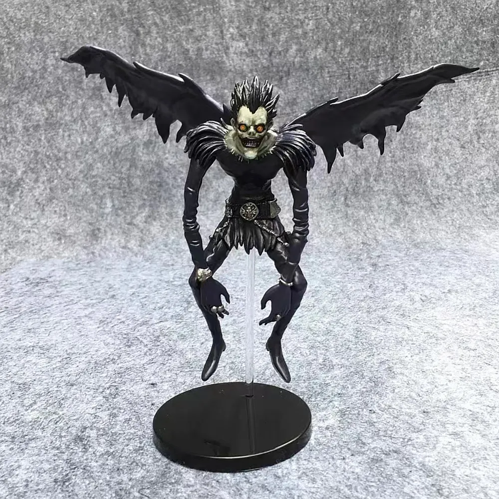 Action Toy Figures Anime Death Note Figures Statue Ryuk Rem 23cm PVC Action Figure Movie Collection Model Toys for Boys Gift 230227