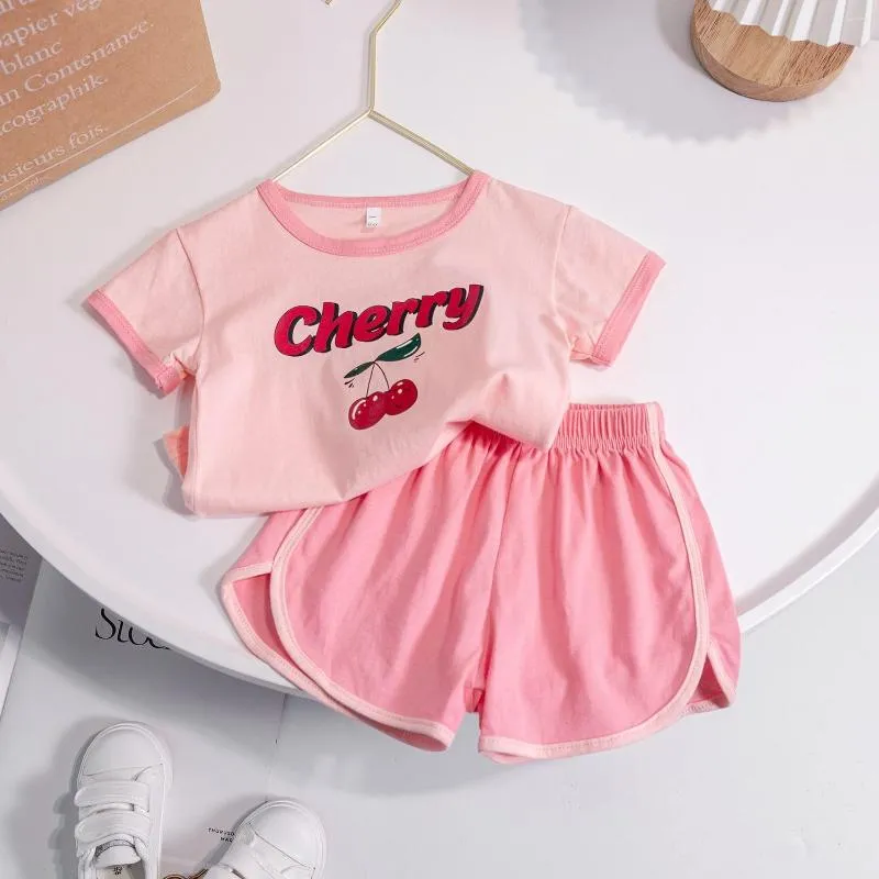 Kleidungssets Ienens Kleinkind Girl Kleidung Sommerset Baby Kurzärmele T -Shorts Outfit Kinder lässig Sportanzüge