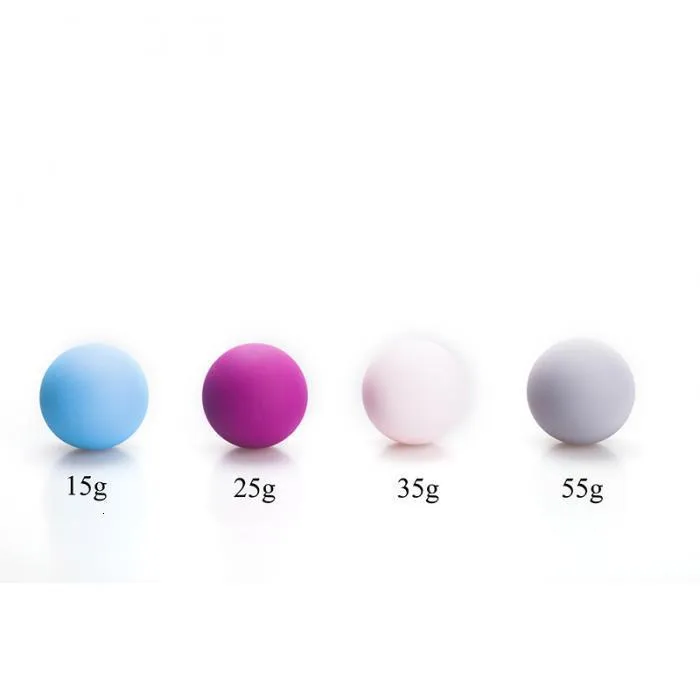 Eggs/Bullets 4PCS Medicine Geisha Ball Smart Silicone Kegel s Ben Wa kegel simulator Tighten Exercise s_voghion.com
