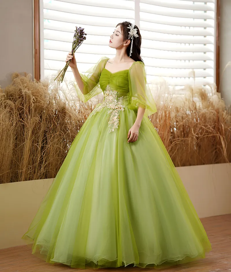 Royal Yellow Medieval Dress Ball Gown Royal Medieval Dresses