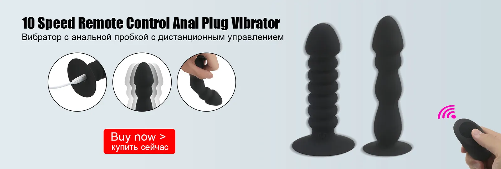 Uova/Proiettili Vibratore a Uovo Saltatore Stimolatore Clitorideo 10 Frequenza Telecomando Wireless Ricaricabile USB Vibratore Punto G_voghion.com