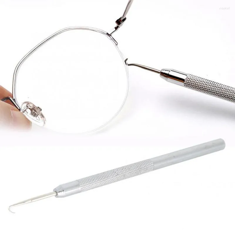Kits de réparation de montres lunettes professionnelles fil tirant crochet demi-cadre réparation tirage pour outil de jante