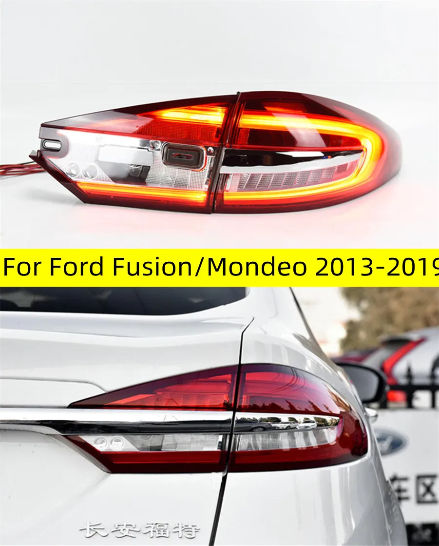 Reflector De Parachoqu Trasero LED Para Coche, Luz De Freno, Luz De Advertencia, Tilismo Para Ford Mondeo Fusion 4, 2011, 2012, 2013, 2 Uds. - AliExprs