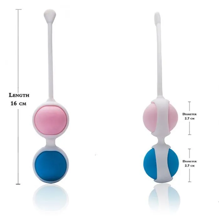 Eggs/Bullets 4PCS Medicine Geisha Ball Smart Silicone Kegel s Ben Wa kegel simulator Tighten Exercise s_voghion.com