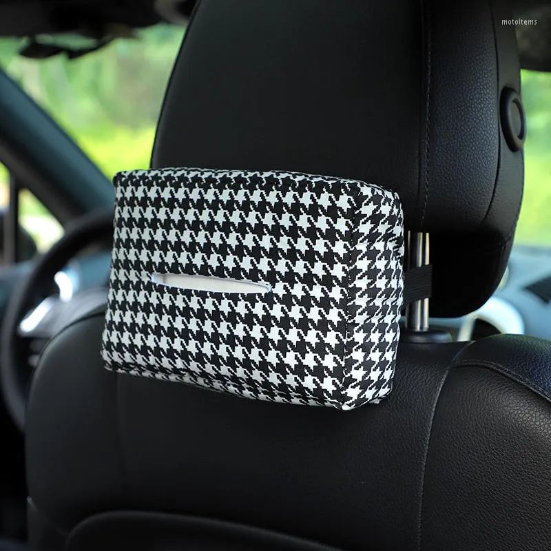 Steering Wheel Covers Automobile Paper Towel Box Qianniao Linen Multifunctional Bag For Chair Back Armrest Car Pumping