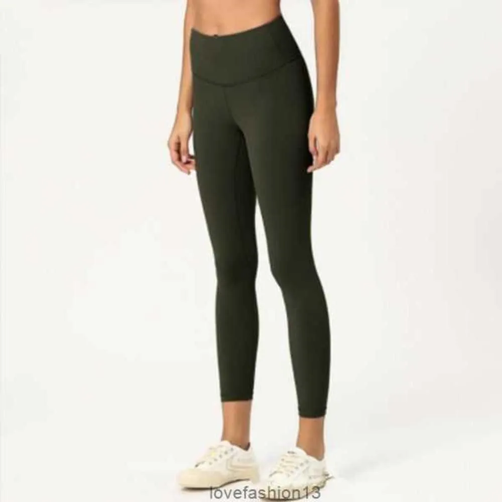 2023Aloss Femmes Sans Couture Scrunch Fitness Leggins Taille Nue Sentiment Leggings Courir Fitness Gymnase Haute Élastique Fille Yoga aloss