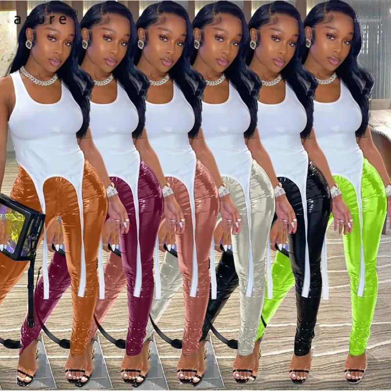 Kvinnors byxor kvinnor klassiska hippie estetiska damer vintage byxor y2k gotiska kläder kvinnliga streetwear last femme leggings ld9006 cap