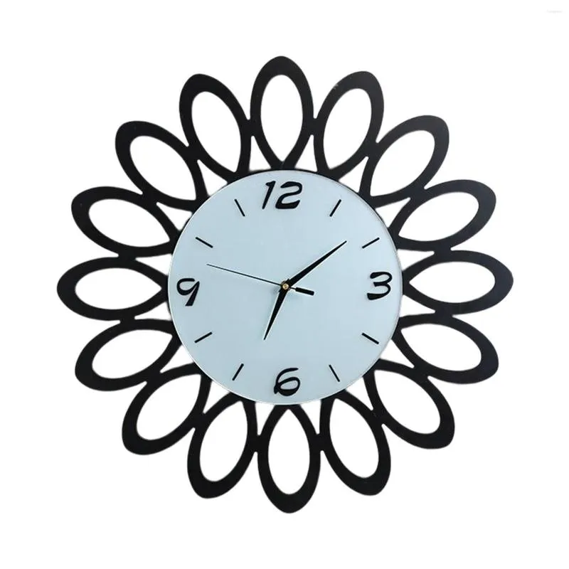 Wanduhren, modern, minimalistisch, große Uhr, kreativ, dekorativ, rund, einzigartiges Design, geräuschlos, 22 Zoll, für Zuhause, Schlafzimmer, Dekoration